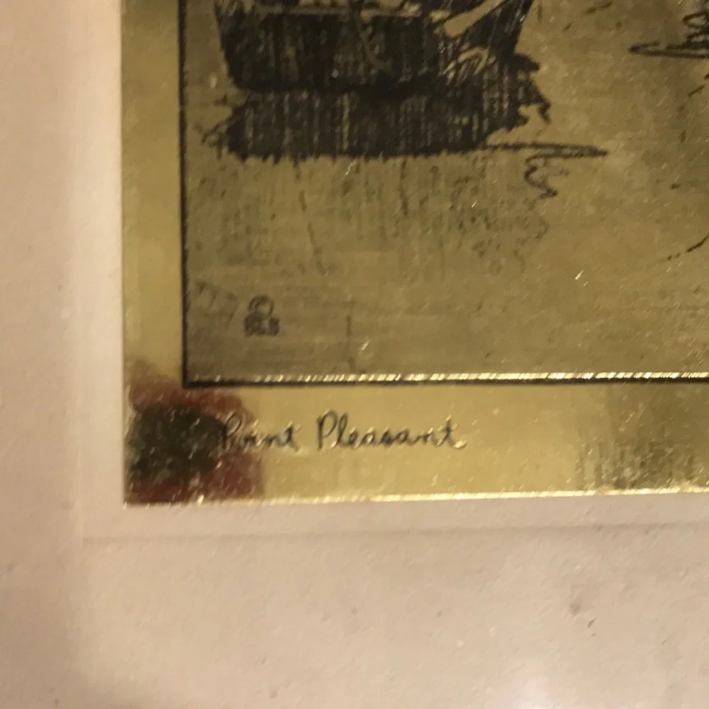 Lions Barrymore gold foil prints